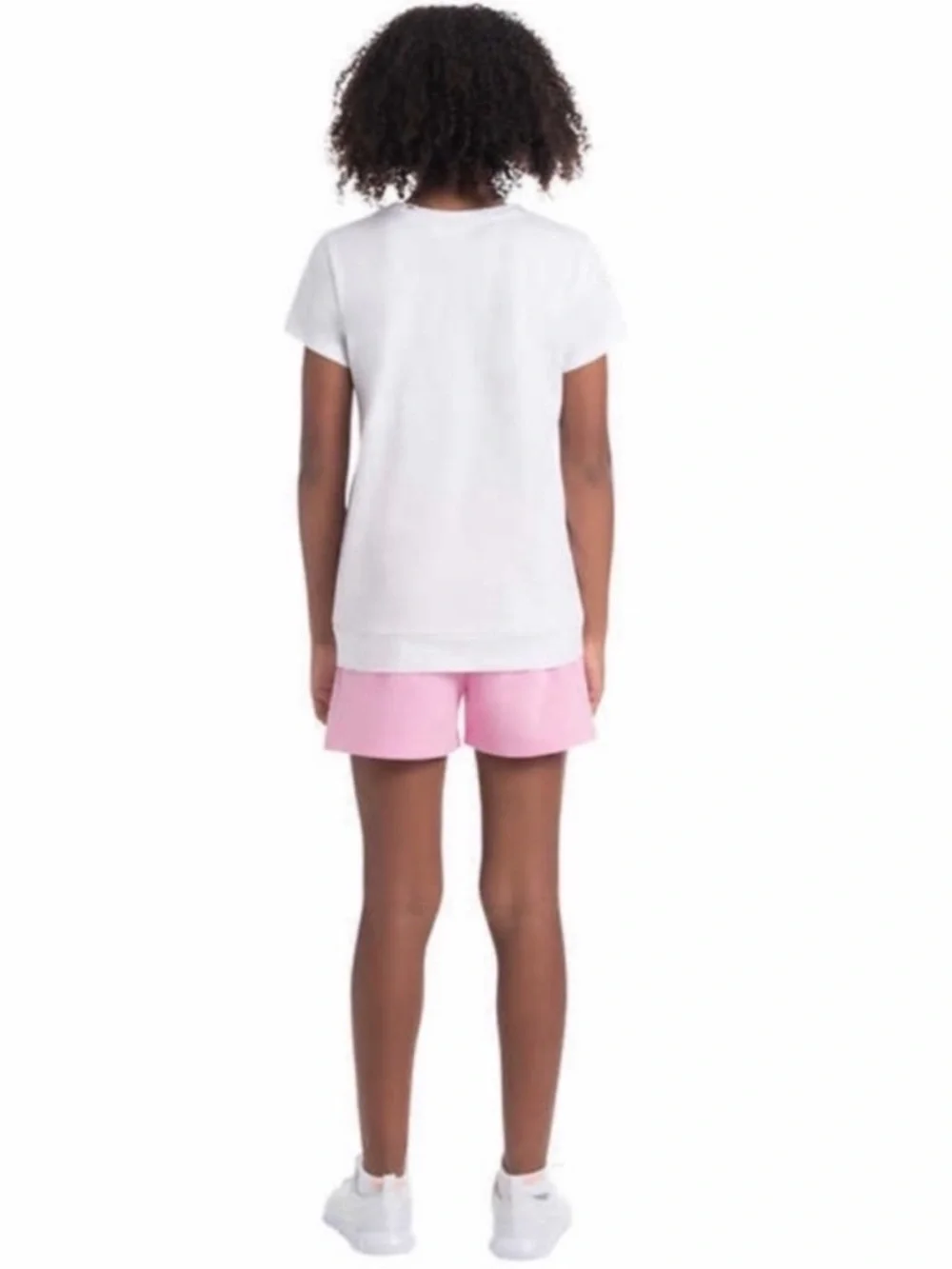 NWT PUMA Youth Girls 4-piece Set PINK WHITE GRAY - size M (10/12) casual active - Picture 6 of 10